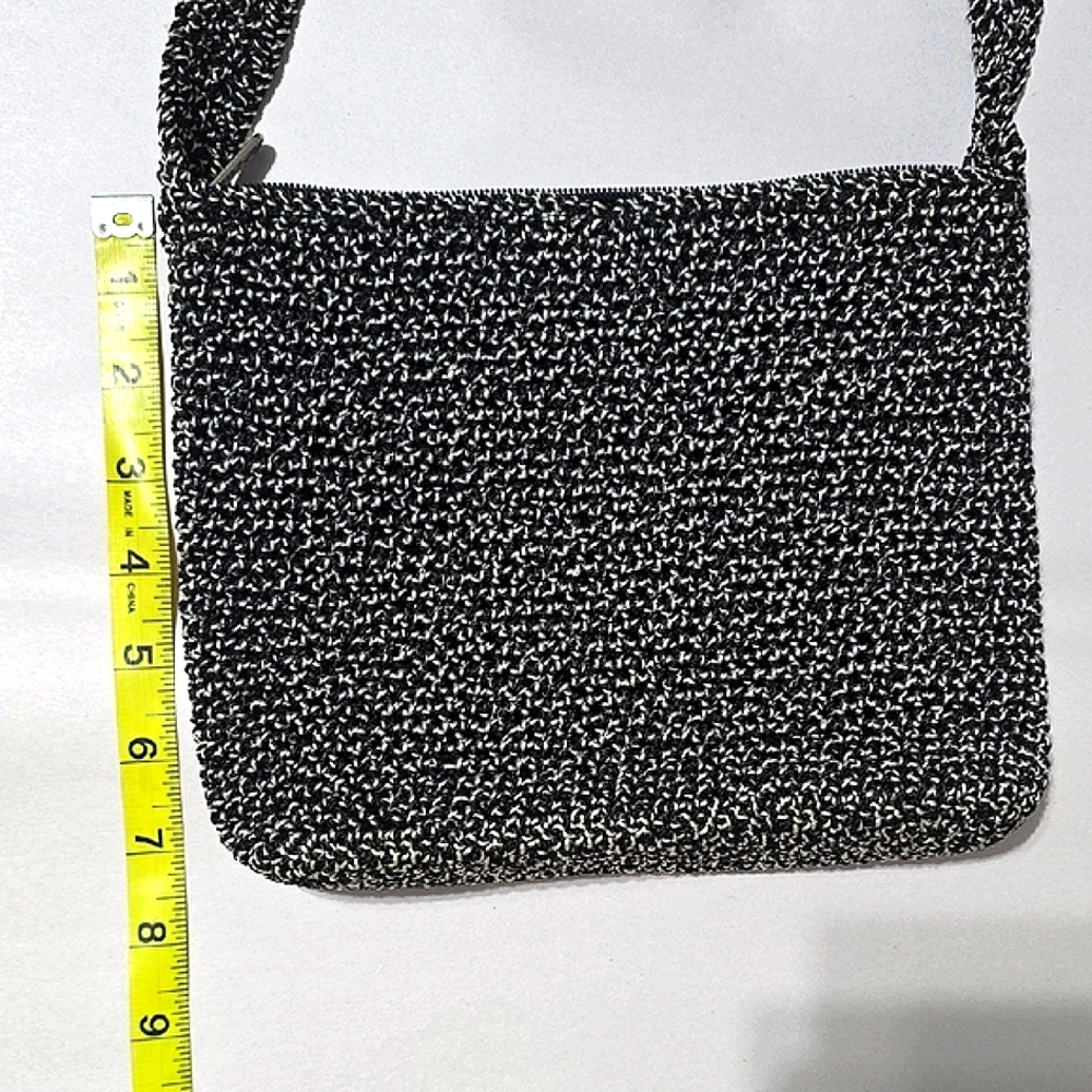 The Sak Black and White Crossbody Bag with Textured Finish - Picture 11 of 13